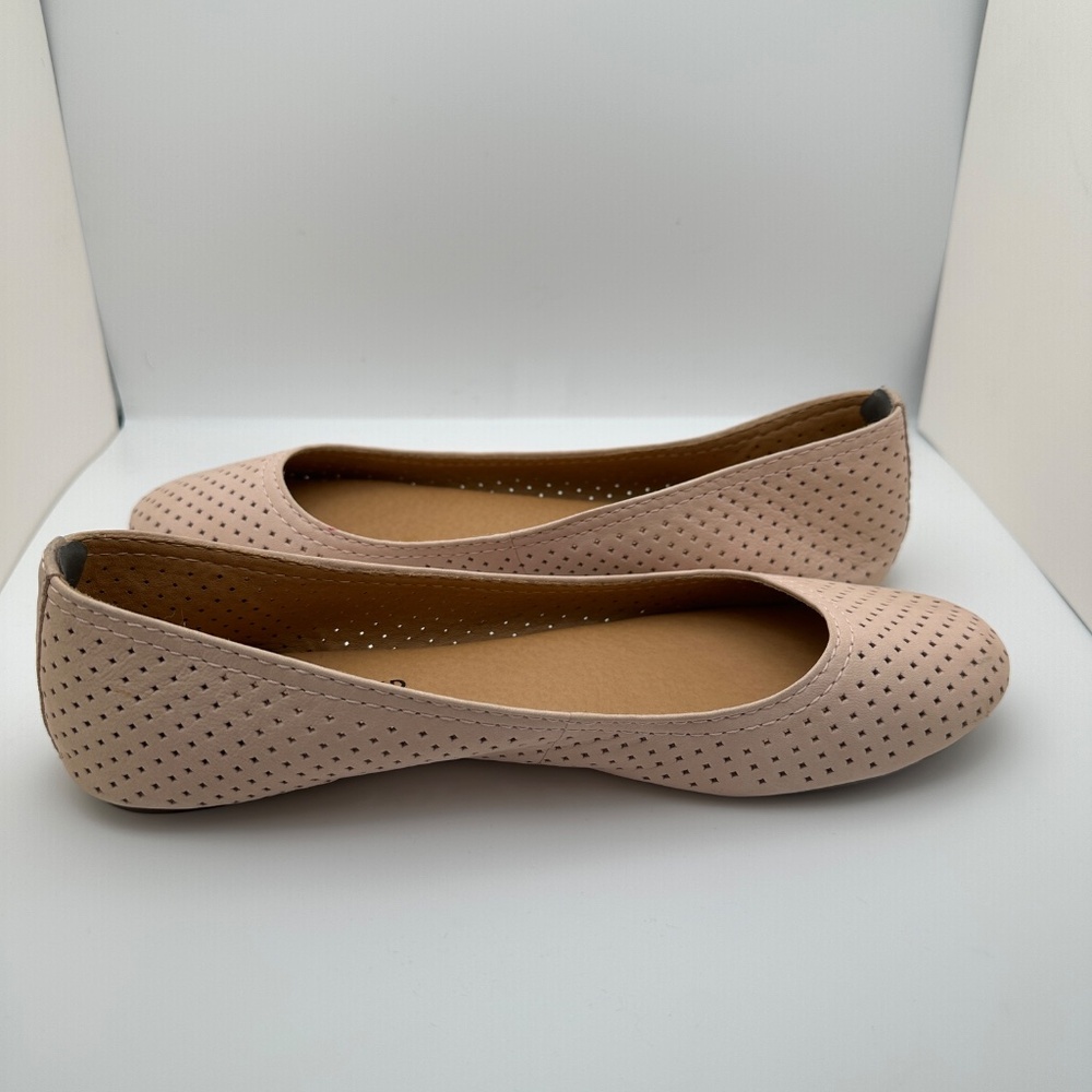 Lucky Brand Tan suede Flats size 9.5 - Picture 6 of 9